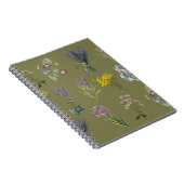 ヴィンテージ植物園プリントガーデンノスタルジア ノートブック (右側)