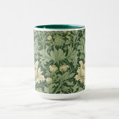 ヴィンテージ植物園マムグリーン向け マグカップ (中央)