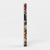 ヴィンテージ植物園花の模様 – 青 Case-Mate iPhoneケース (裏面/右)