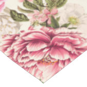 ヴィンテージ植物園花パターン テーブルクロス (アングル)