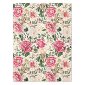 ヴィンテージ植物園花パターン テーブルクロス (正面)