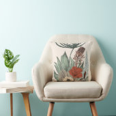 ヴィンテージ植物園 – ワイルドフラワー&プロテアイル クッション (椅子)