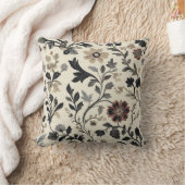 ヴィンテージ植物型枕 クッション (ブランケット)