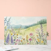 ヴィンテージ植物壁デコール アクリルサイン (ウェディング)