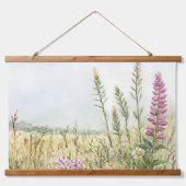 ヴィンテージ植物壁デコール 吊り下げ型タペストリー (正面3)