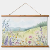 ヴィンテージ植物壁デコール 吊り下げ型タペストリー (正面2)