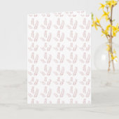 ヴィンテージ植物学イラストレーション-エレガントフローラアート カード (黄色い花)