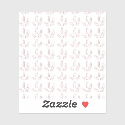 ヴィンテージ植物学イラストレーション-エレガントフローラアート シール (シート)