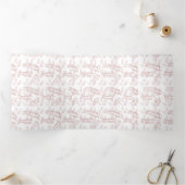 ヴィンテージ植物学イラストレーション-エレガントフローラアート 三つ折りカード (内部)