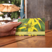 ヴィンテージ植物学ハチの芸術的手紙 ポストカード