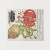 ヴィンテージ植物学 タペストリー (正面(横))