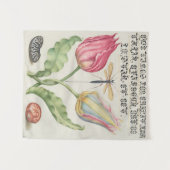 ヴィンテージ植物学 タペストリー (正面(横))