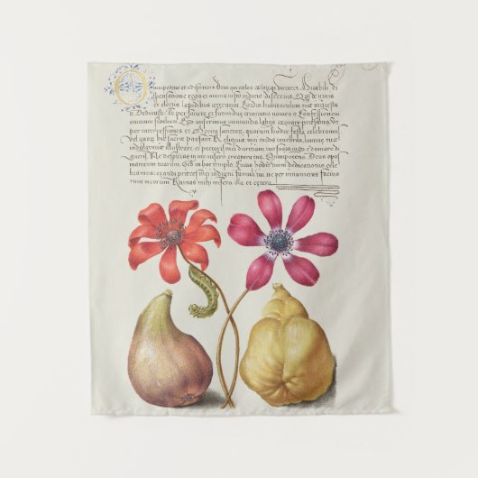 ヴィンテージ植物学 タペストリー (正面)