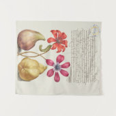 ヴィンテージ植物学 タペストリー (正面(横))