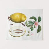 ヴィンテージ植物学 タペストリー (正面(横))