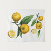 ヴィンテージ植物学 タペストリー (正面(横))