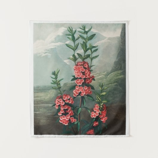 ヴィンテージ植物学 タペストリー (正面)