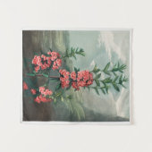 ヴィンテージ植物学 タペストリー (正面(横))