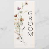 ヴィンテージ植物性の小さなフローラ予約 メニュー (正面)