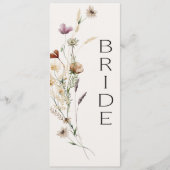 ヴィンテージ植物性の小さなフローラ予約 メニュー (正面)