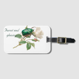 ヴィンテージ植物性の母の庭の花 ラゲッジタグ