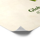 ヴィンテージ植物性イラストレーションアーティチョーク ポスター (角)