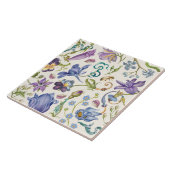 ヴィンテージ植物性セラミックタイル タイル (側面)