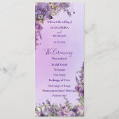 ヴィンテージ植物性バタフライラベ結婚ンダー プログラム (正面)