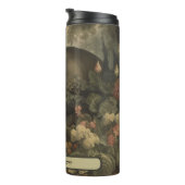 ヴィンテージ植物性ヒッポ、カスタマイズ可能 タンブラー (回転右)