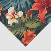 ヴィンテージ植物性フローラデカッペ紙 薄葉紙 (詳細)