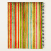 ヴィンテージ植物性フローラフランスのマリゴールド プランナー手帳 (裏面)