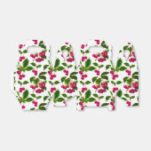 ヴィンテージ植物性明るい赤紫色ピンクさくらんぼプリント フェイバーボックス (折り畳みなし)