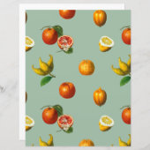 ヴィンテージ植物性紙シート (正面/裏面)