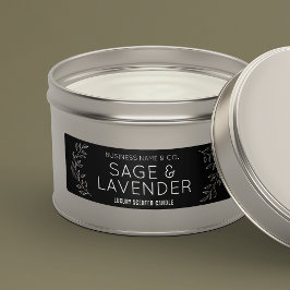 ヴィンテージ植物性黒・白の薄い製品ラベル ラベル