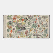ヴィンテージ植物模様 デスクマット (正面)
