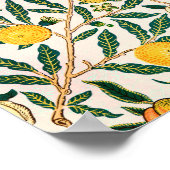 ヴィンテージ植物模様 ポスター (角)