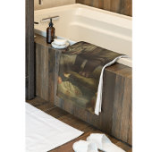 ヴィンテージ植物海馬 バスタオルセット