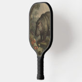 ヴィンテージ植物海馬 ピックルボールラケット (左)