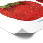 ヴィンテージ植物用ポスター – ストロベリー ポスター (角)