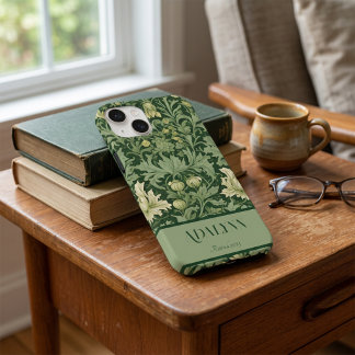 ヴィンテージ植物画の緑のお母さんへの退職祝い Case-Mate iPhone 14ケース