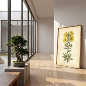 ヴィンテージ植物画ウォールアートプリント ポスター