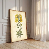 ヴィンテージ植物画ウォールアートプリント ポスター