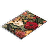 ヴィンテージ植物画 ノートブック (左側)