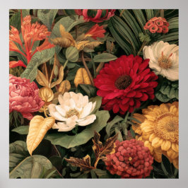 ヴィンテージ植物画 ポスター
