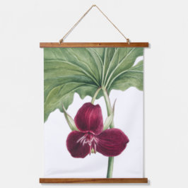 ヴィンテージ植物画 吊り下げ型タペストリー