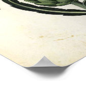 ヴィンテージ植物紙ポスター – アーティチョーク ポスター (角)