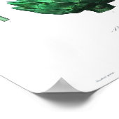 ヴィンテージ植物紙ポスター – アーティチョーク ポスター (角)