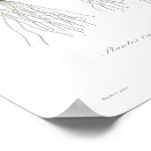 ヴィンテージ植物紙ポスター – タマネギとニンニク ポスター (角)