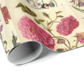 ヴィンテージ植物組織デコパージュ ラッピングペーパー (ロールコーナー)