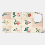 ヴィンテージ植物花iPadケース Case-Mate iPhoneケース (裏面 (横))